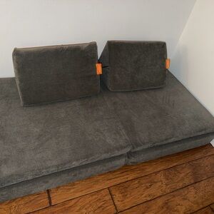 Nugget Couch Cover - Gray